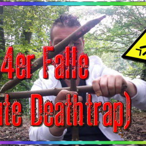 Survival Basics – 4er Falle (Pajute Deathtrap) | Man at Wild